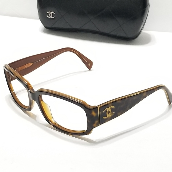 Gorgeous Authentic Chanel CC Bold statement Eyeglasses Frames - Picture 5 of 16